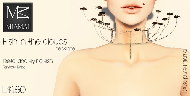 Miamai_Fish in the clouds-fantasyRobe-necklace AD [894641]