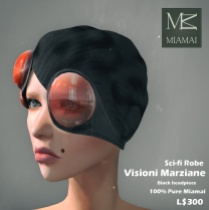 Miamai_VisioniMarziane_Sci-fi Robe_Black headpiece AD2 [416028]
